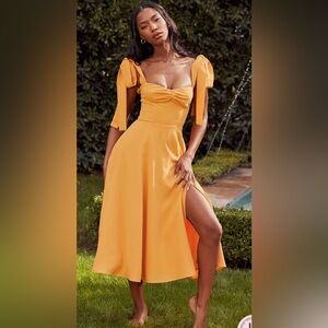 House of CB Alicia dress size medium. Worn once. Dry cleaned.